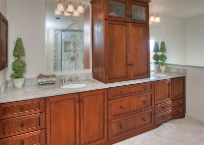 Vanity with Drawers below